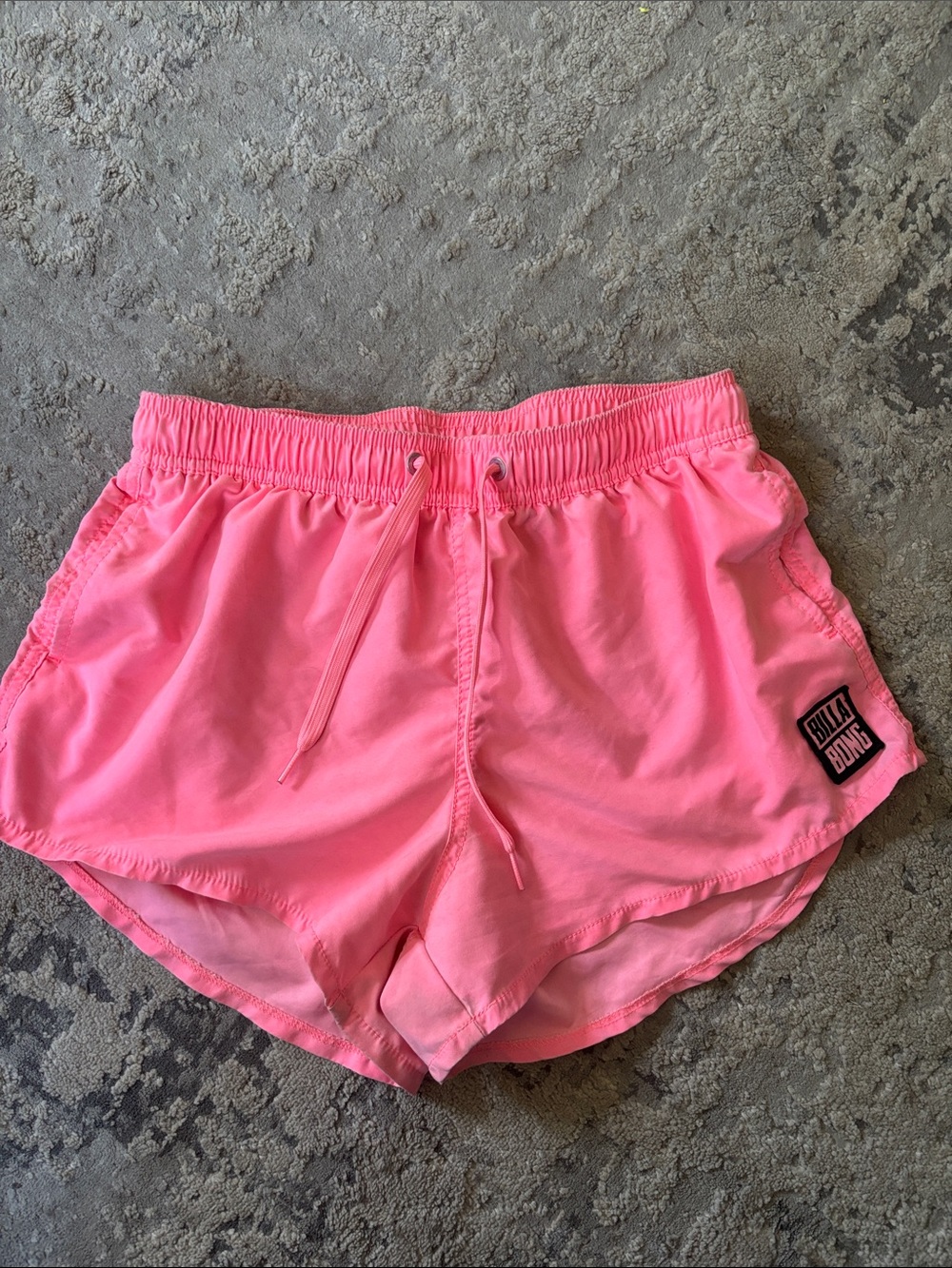 Billabong Neon Pink Women's Athletic Shorts